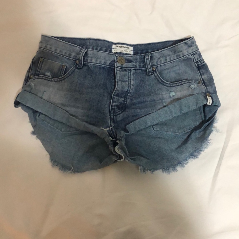 One teaspoon denim shorts